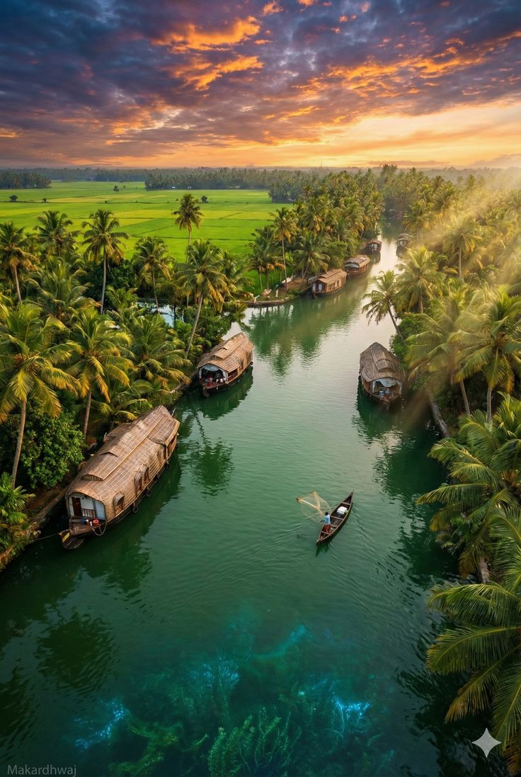 kerala backwaters serenity